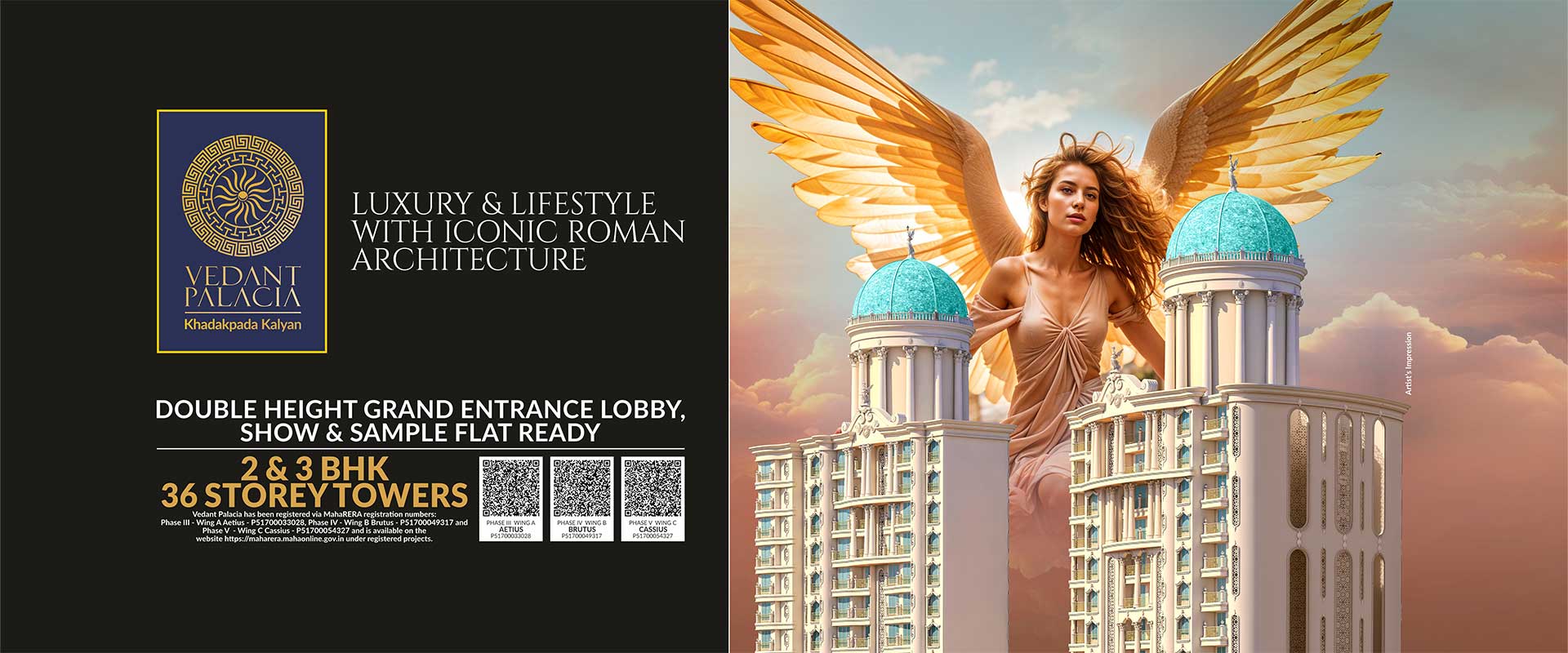 Tharwani Vedant Palacia Address | 1 BHK in kalyan